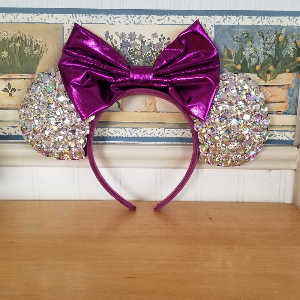 Gem covered Disney inspired mickey mouse ears